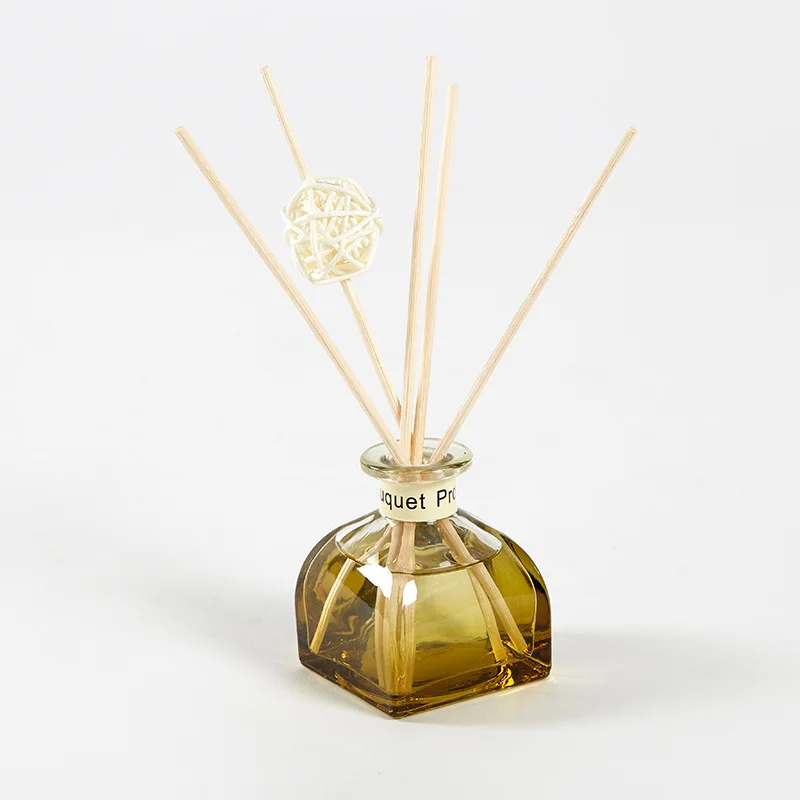 Mr.Strong Glass Bottle Fragrance Reed Diffuser Essential Oil Aroma Reed Diffuser Sticks For Home