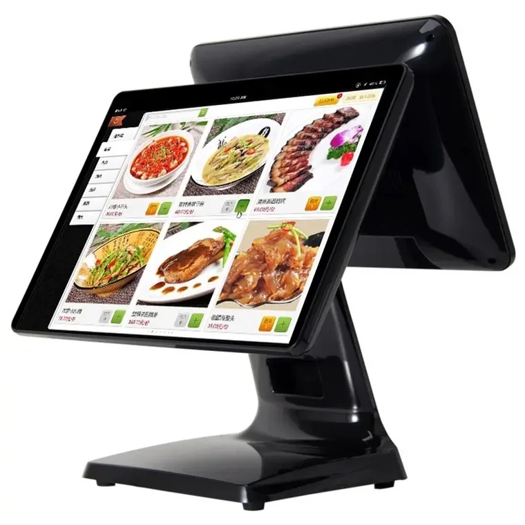China supply dual touch screen windows pos tablet pos pc android pos
