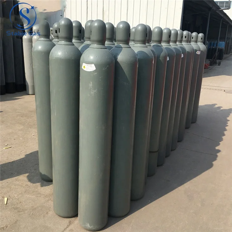 High Pressure 40L Argon Gas Cylinder Price High Purity Industrial 99.999% Argon Gas Prices