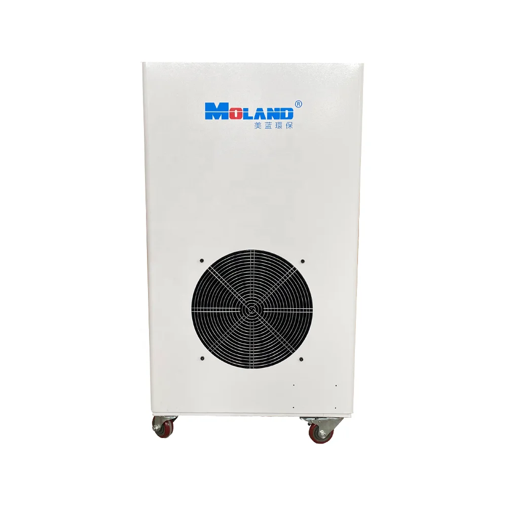 China Moland Industrial Movable Welding Dust Collector Soldering Dust Collector