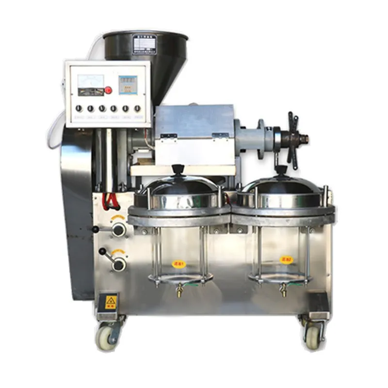 ZYJ-100 Automatic Oil Processing Machine Sunflower Rapeseed Oil Pressing Machine Black Soldier Fly
