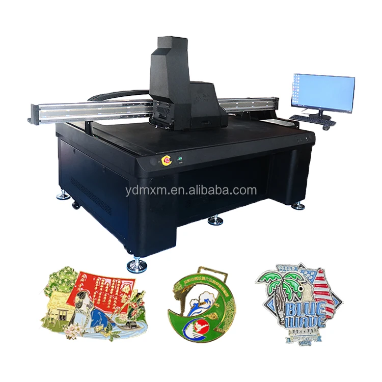 2024 High Quality Practical Metal coloring machine multi color printer Visual UV  printer