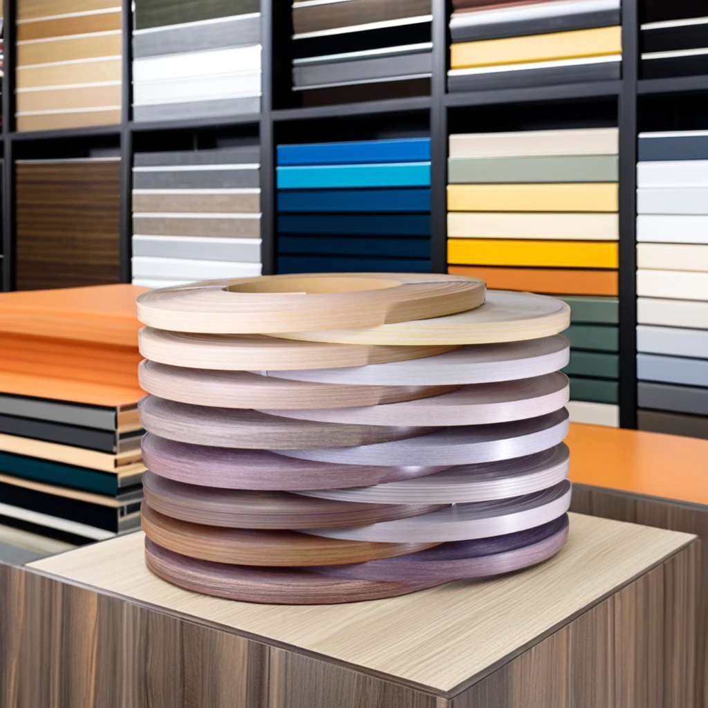 Strips Edge Banding Plastic for Kitchen Furniture Protection-wood Good Price for Flexible PVC Melamine Acrylic Eco-friendly
