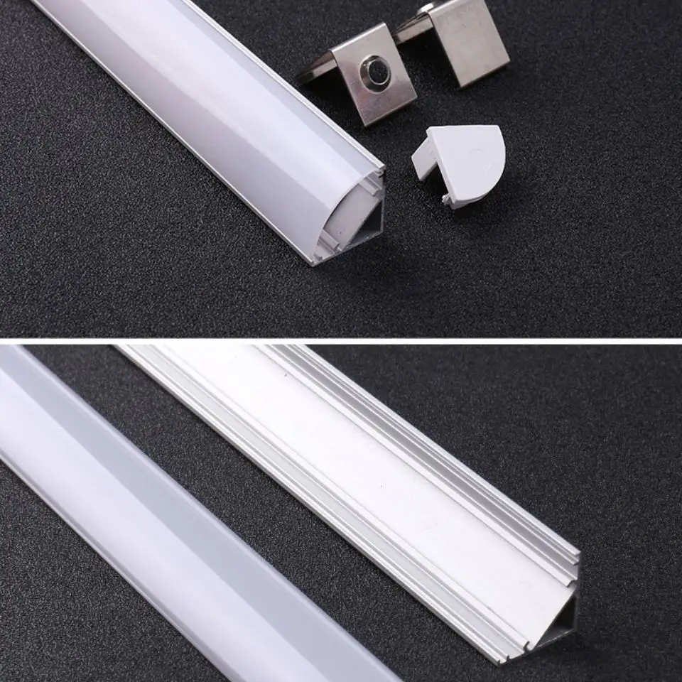 Led corner laminate light 90 degree angle high-brightness light wardrobe cabinet lamp