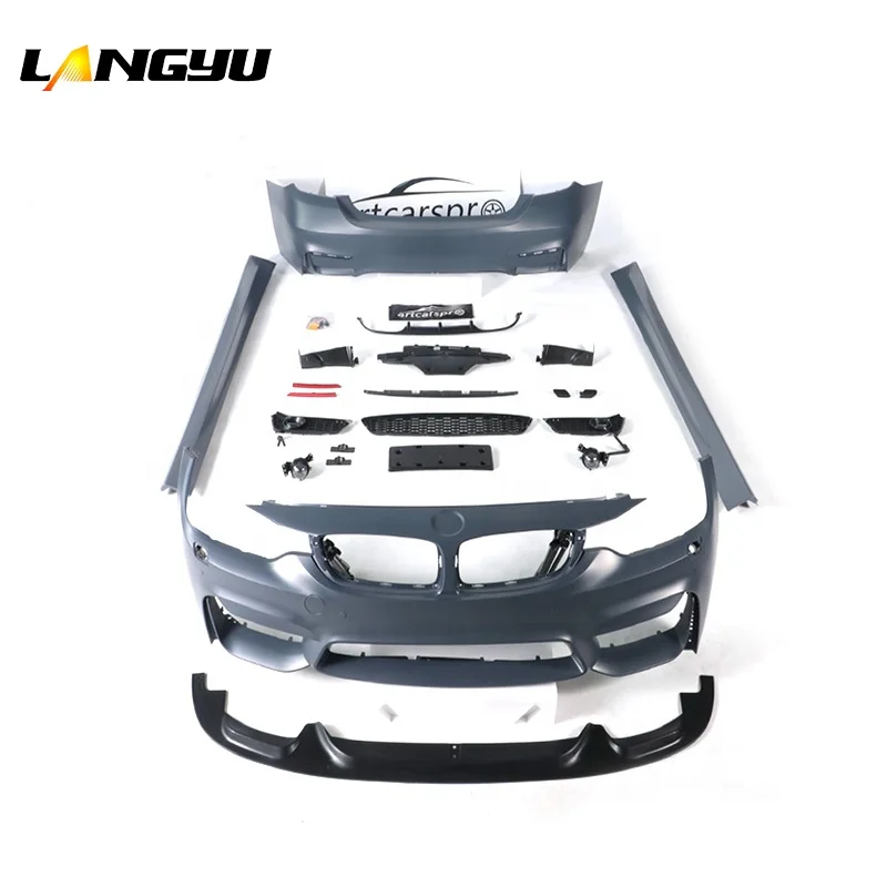 PP Plastic Bodykit Front Bumper For BMW 4 Series F32  Upgrade M4 Bodykit