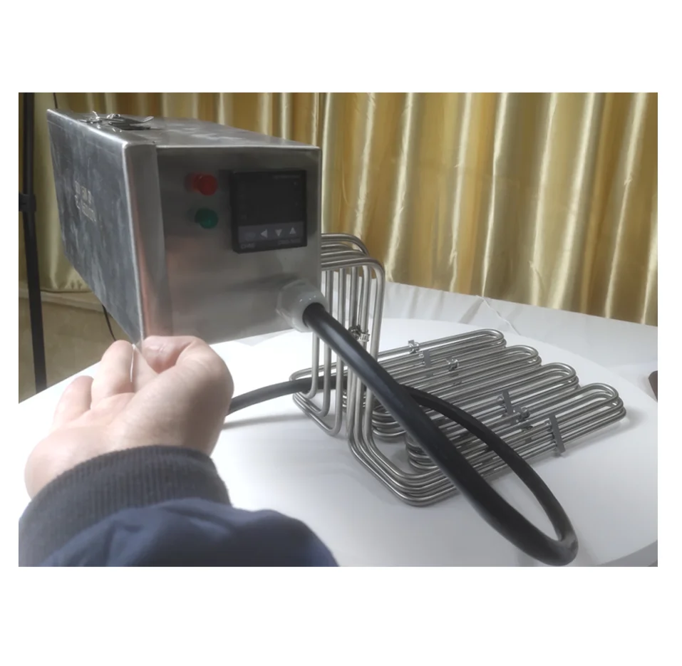 The popular 12kw 15kw 18kw or customized watt electric fryer resistance heater heating element with thermostat in France