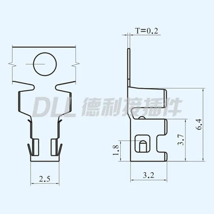 Терминал платы 10183, оптовая продажа, терминал PCB, Фосфорная бронза