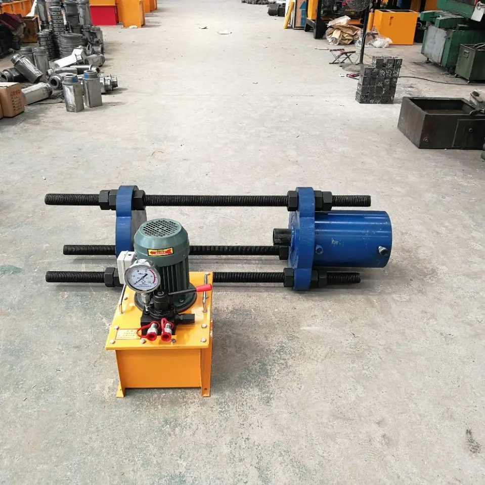 100/150/200 Ton Portable Hydraulic Electric/Manual Track Pin Press Machine