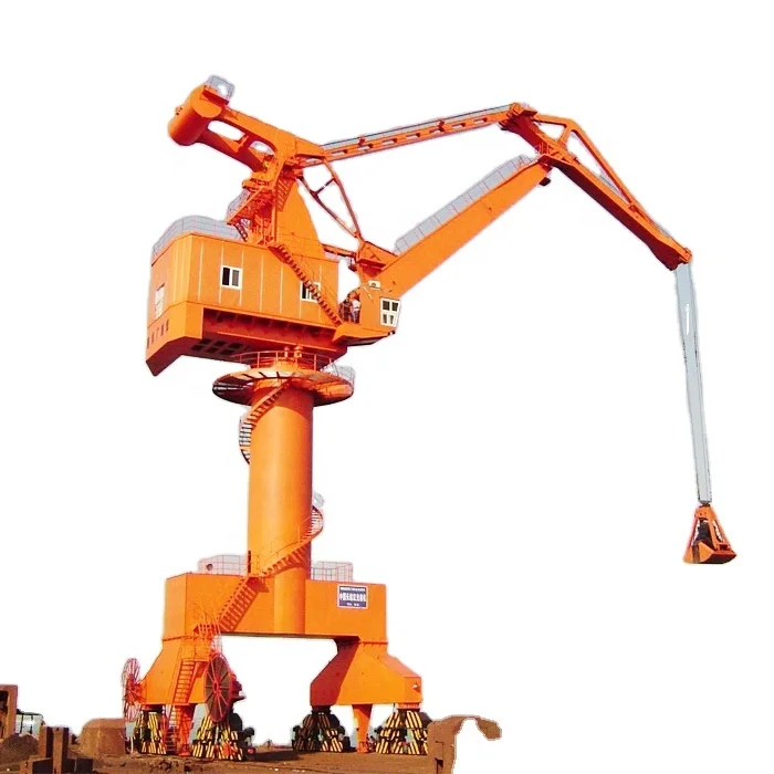 Four Link MQ Type Portal Crane With Grab Heavy Duty Container Portal Crane For Sale