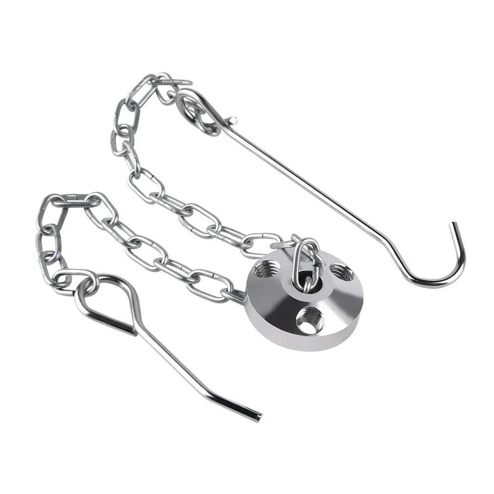 YAMA Outdoor Aluminum Hanging Stove Fire Triangle Bracket Picnic BBQ Cooking stove Tripod Pot Grill Stand Holder for  Camping