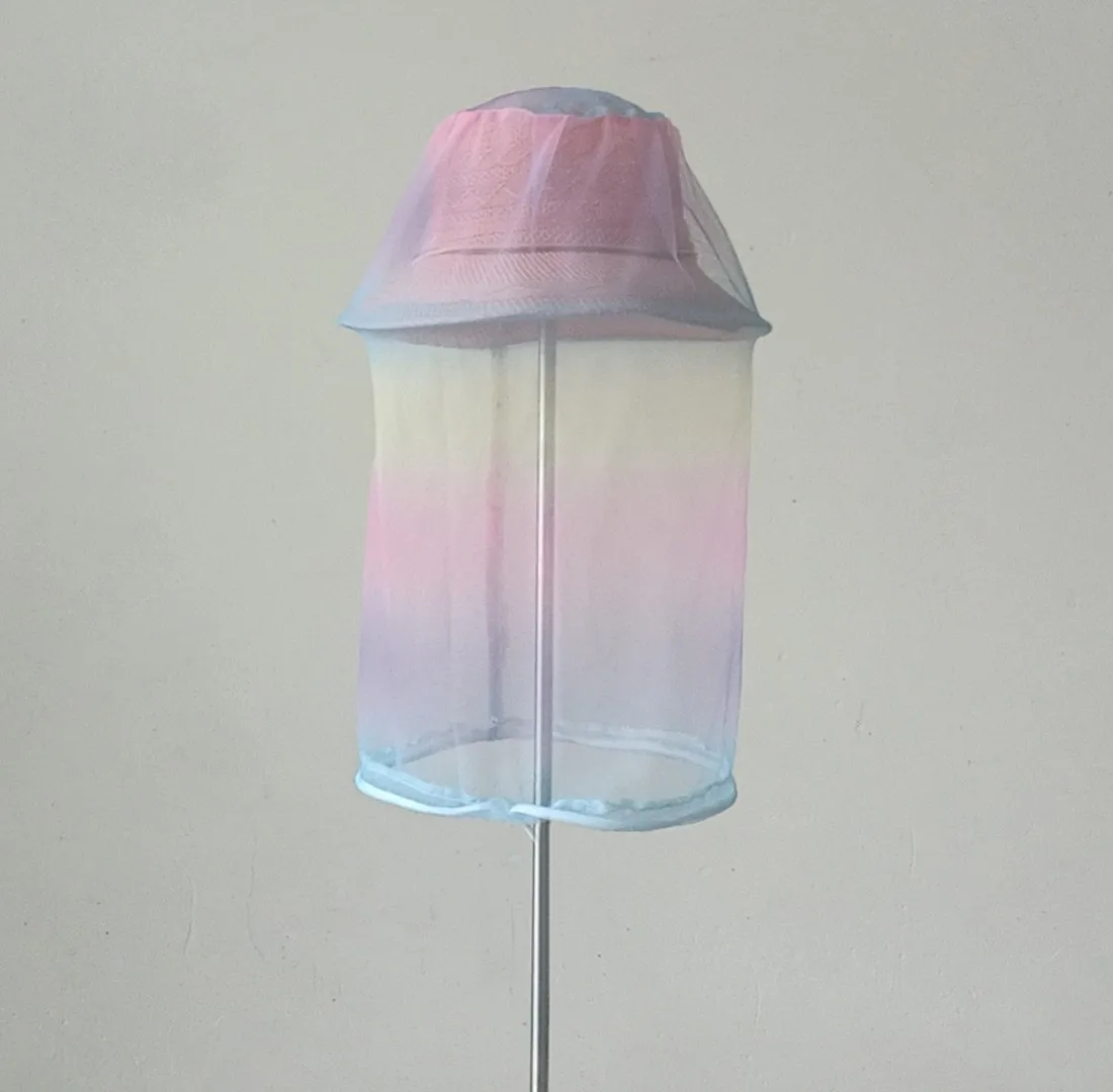 Kids Mosquito Head Net Hat - Bug Cap UPF 50+ Sun Protection for Beekeeping Garden Fishing