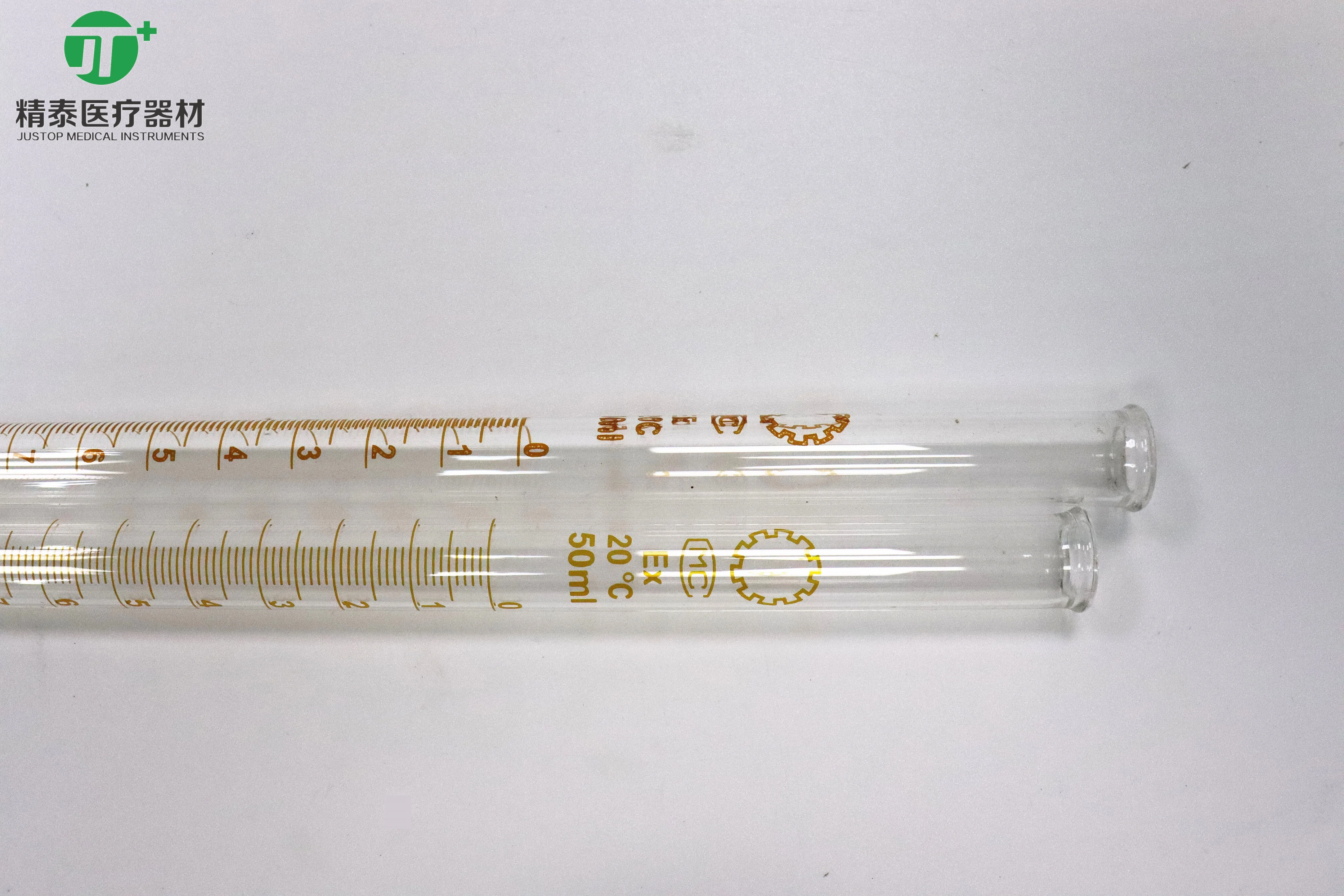 Acid Alkali Dual Purpose Laboratory Clear Glass Burette for Chemistry