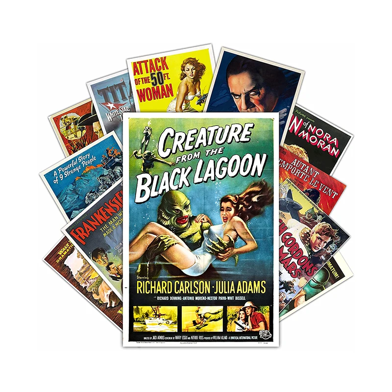 Gift Unique Black Top Films Of All Time Bucket List Top 100 Movies Scratch Off Poster