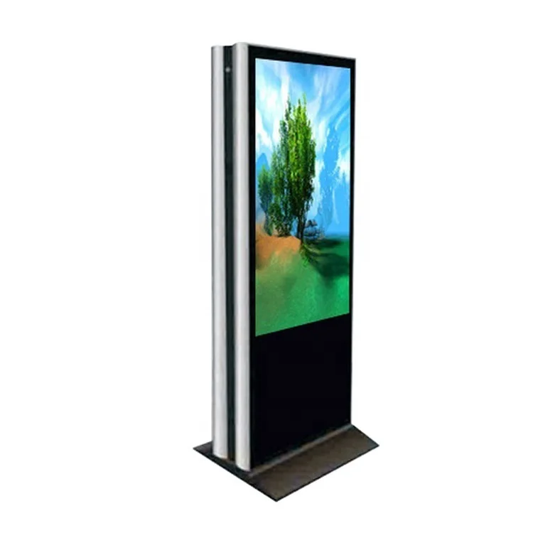 40 43 55 65 Inch Android WiFi Advertising Kiosk Double Sided LCD Touch Screen Poster Stand Digital Signage Floor Display