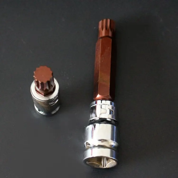 
Factory Wholesale 40Pcs Professional Cooper Plated S2 Impact SocKet Bit Set 