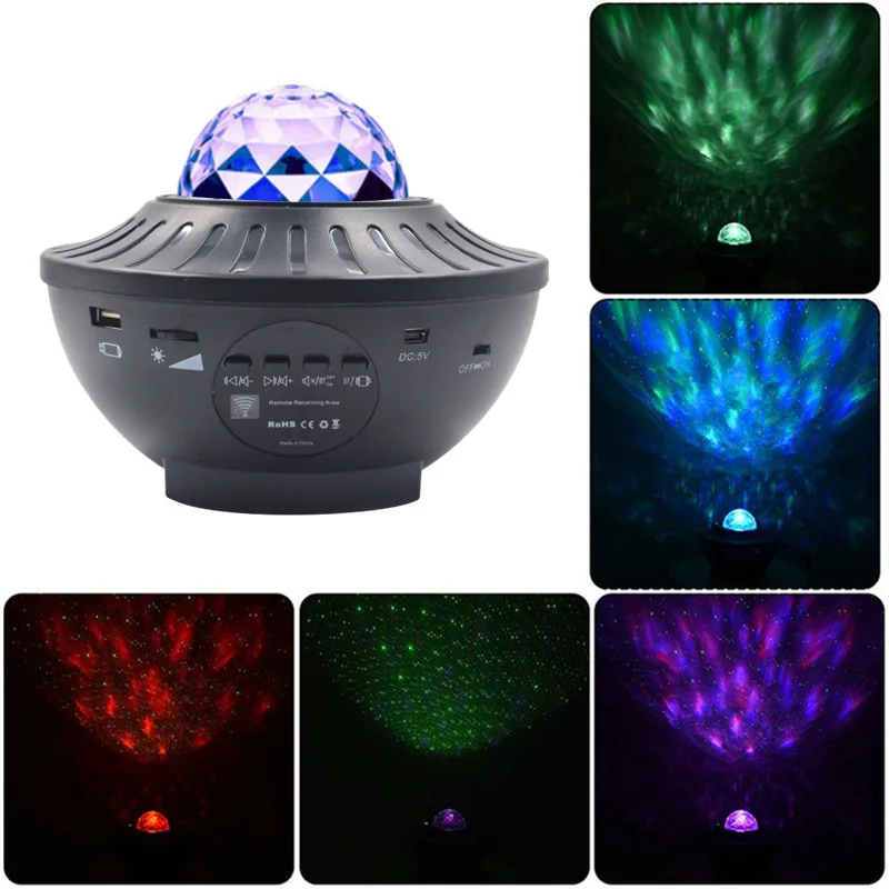 Starlight Light Music USB Remote Control Smart Laser Star Light Led Night Colorful Light Projector