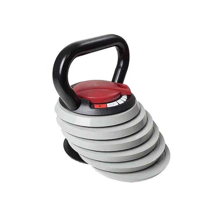 
Adjustable Fitness Competition Cast Iron Sand After Handle Set Steel Kettlebell 