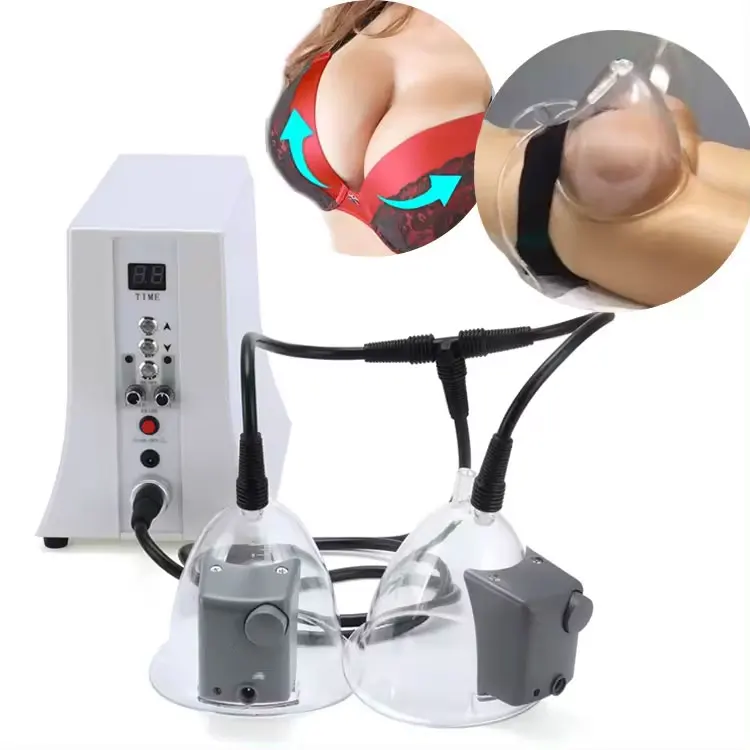 Vacuum Breast Massage Therapy Machine Enlargement Pump Lifting Physical Therapy Vacuum Cup Suction Machine