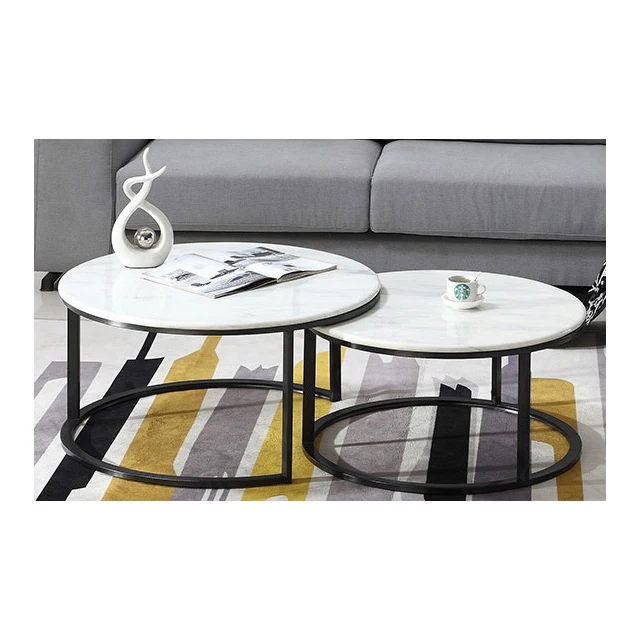 
White Marble Indoor Coffee Table Modern Marble coffee table 