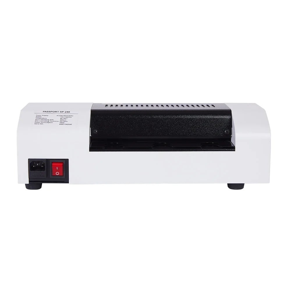 Pingda Factory Passport SP-240 240mm A4 size passports laminating machine for custom