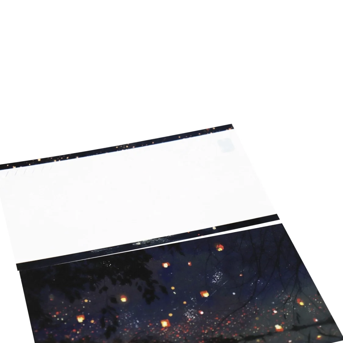 
Sky Lantern Series The world also has its own Milky Way I never thought of separating from the day I met Postcard 