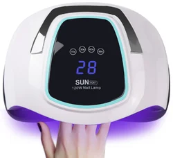 2 in 1 uv led light lamp dryer two hands large manicure set for nail gel polish curing 10/30/60/99S timer