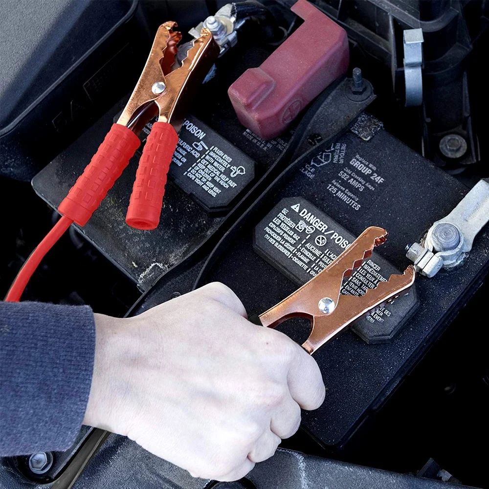 Smart 10Feet 200A Booster Cable Clamp Car Battery Jumper