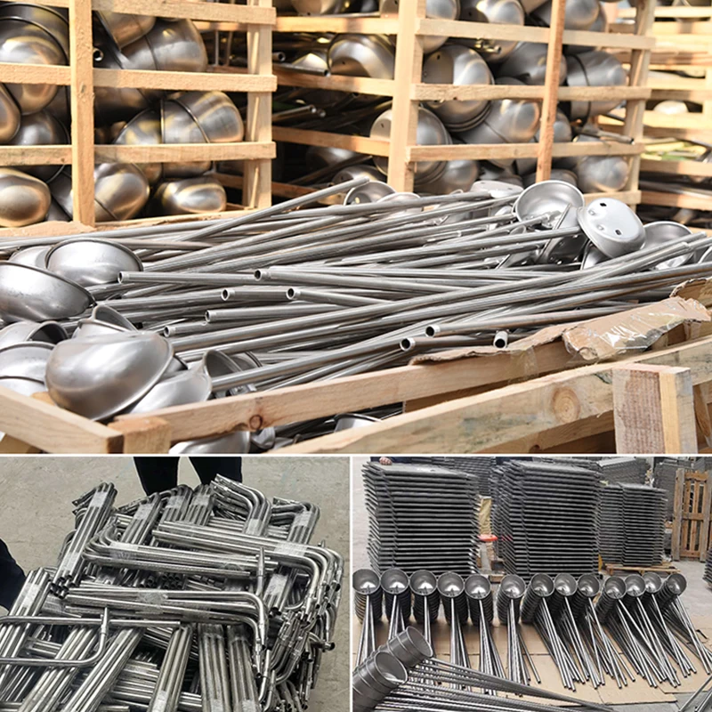 Поилка из нержавеющей стали для свиней, утолщенный автоматический питьевой фонтан для свиней, оборудование для фермы, 304