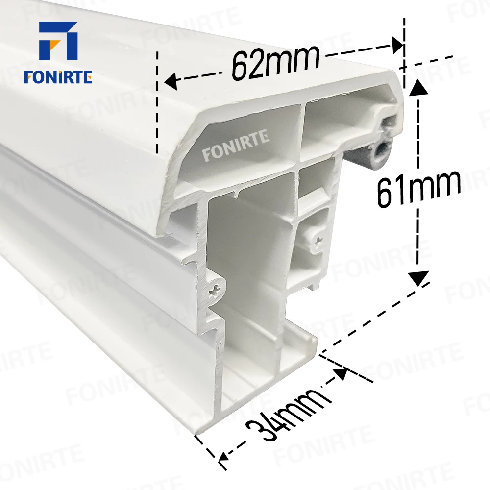 Low Price UV Protection High Precision Upvc Frame Profile Pvc Plastics Profiles For Windows