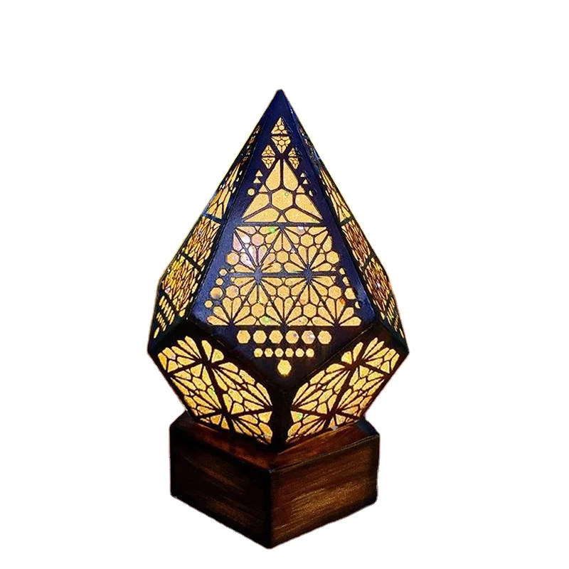 Новый дизайн инновационный богемный свет для дома декоративные роскошные золотые металлические ремесленные лампы подарок декоративные элементы для гостиной