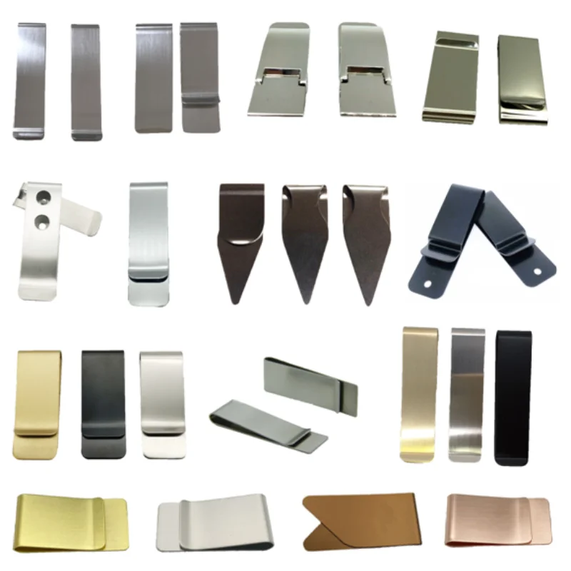 Smd Leaf Pcb Flat Electrical Battery Contact Holder Spring Smd Contact Stainless Steel Spring Steel Brass Clip Connector Button