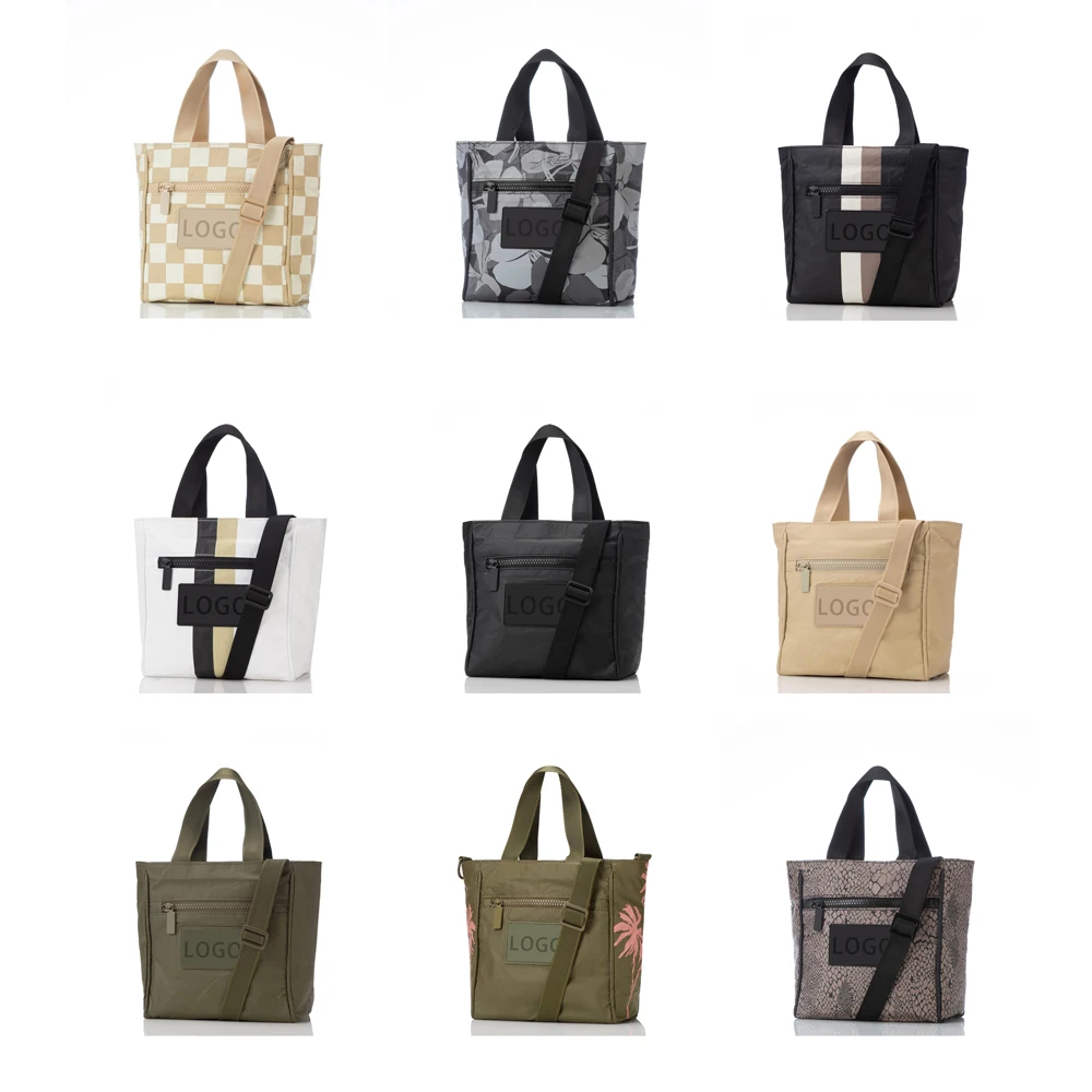 Custom Cosmetic Tyvek Pouch Dupont Paper Waterproof Bag Makeup Pouches Paper Bag With Zipper China Tyvek Lightweight