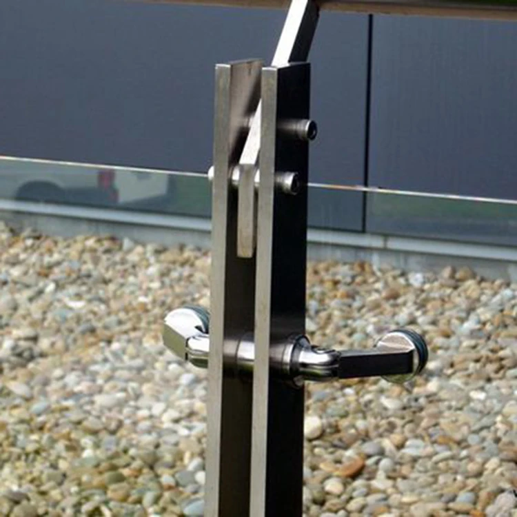 Stainless Steel Complete Set of 2-Arm Spider Hinge Fence Bracket Accessories for Tempered and Laminated Glass Railings Price