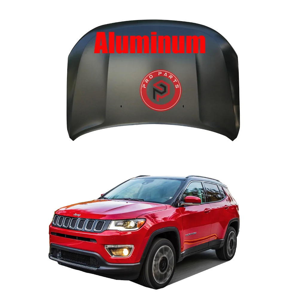 Профессиональные комплекты для кузова автомобиля, капот, послепродажное обслуживание 53430188, капот двигателя для Jeep Compass, аксессуары для капота 2017, 2018, 2019, 2020