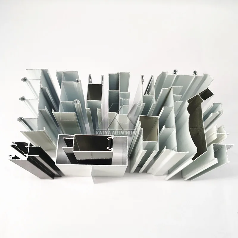 Aluminum extrusion profile models powder coating sliding doors window aluminum for frames