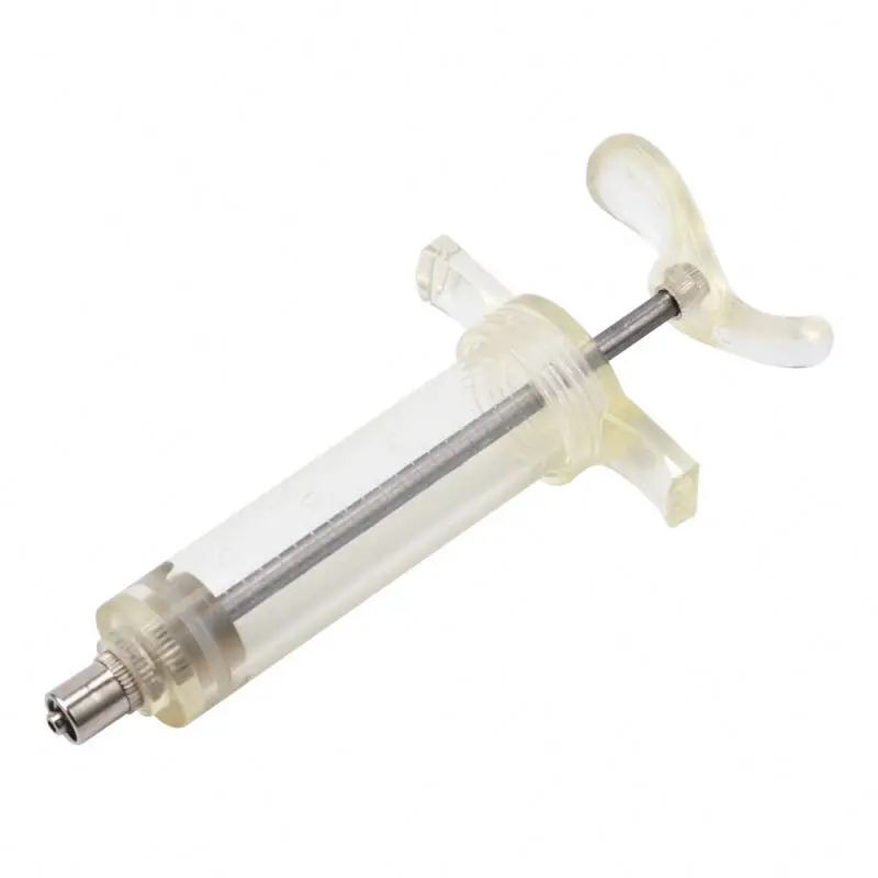 Plain 20ml TPX reusable veterinary syringe plastic veterinary syringe tpx