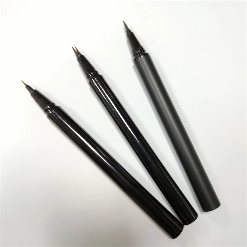 Professional eye makeup oem make your rand colored liquid luxury eyeliner bottle packaging private label