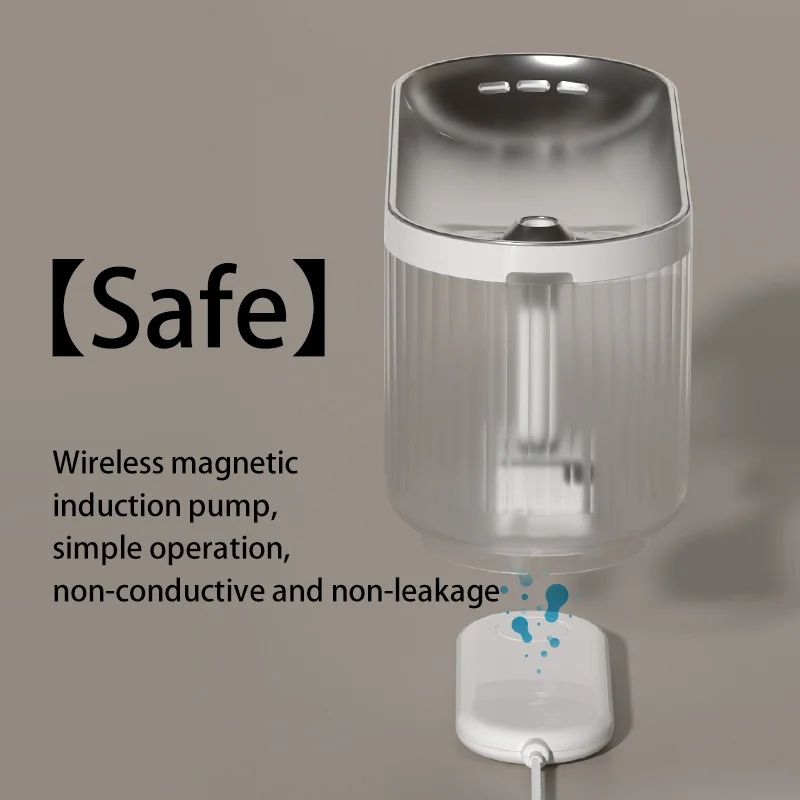 High Quality Quiet Automatic WiFi Intelligent Cat Drinking Water Fountain with Filter for pets