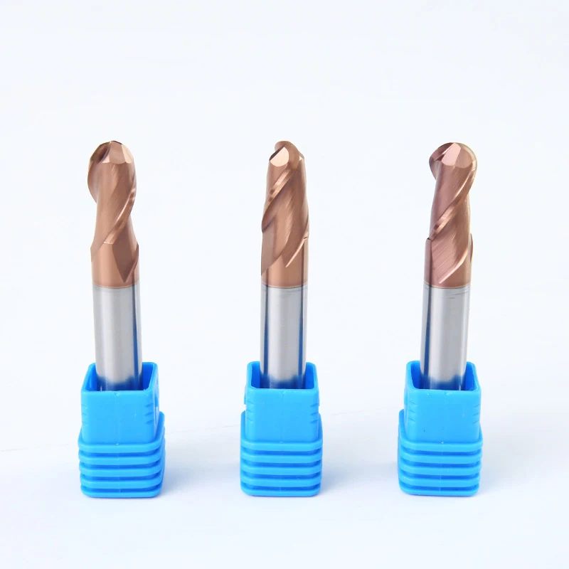 JR купить десять получить один бесплатно 2F Сферический носовая Концевая фреза HRC55 CNC карбидный Фрезерный резак