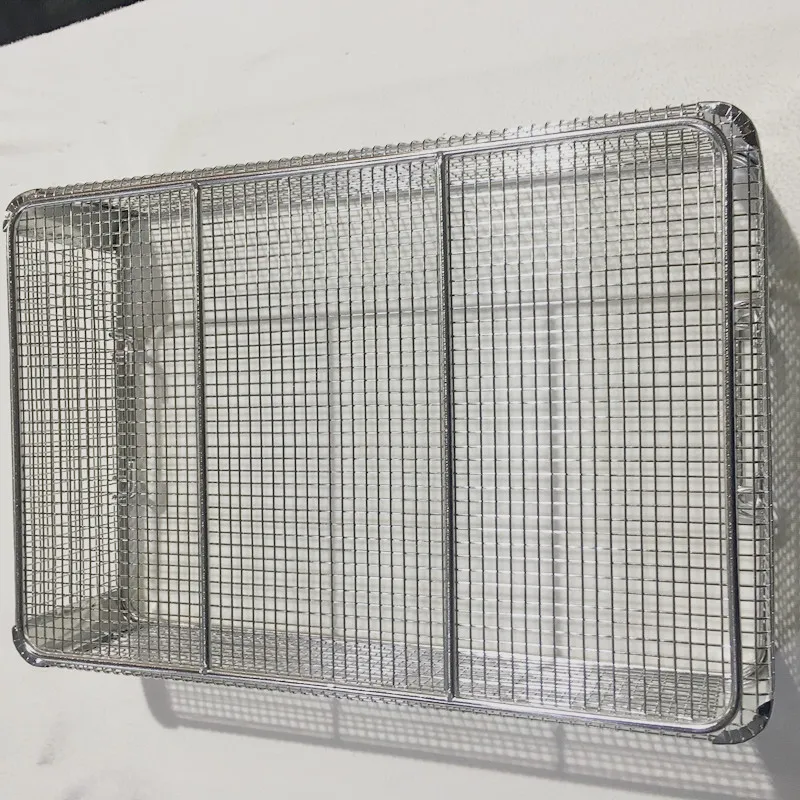 Professional Custom-Make Stainless Steel Wire Mesh Basket With Reasonable Price /Stainless Steel Wire Mesh Storage Basket