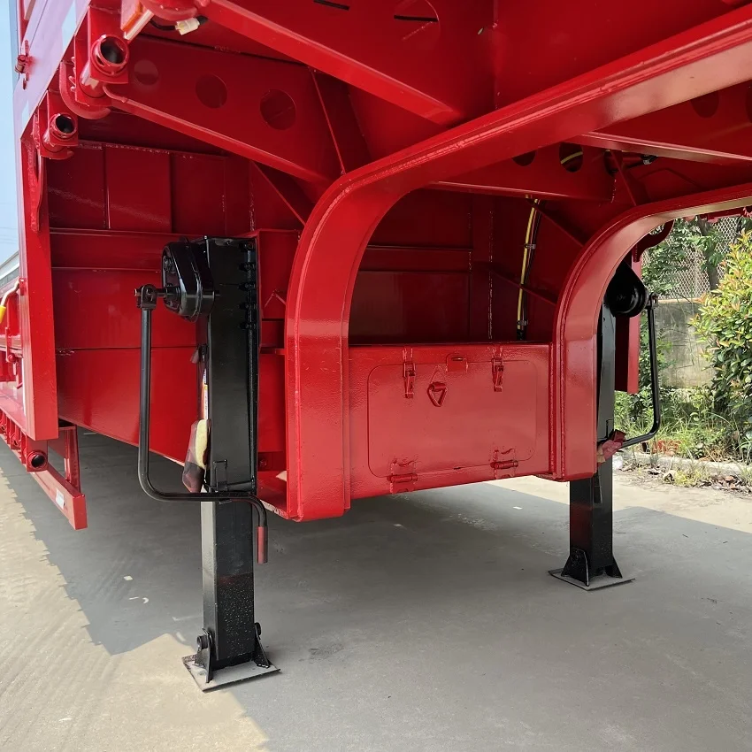 Прицеп 60/70/80 тонн низкая кровать многоосевой lowboy прицеп низкая кровать для мальчика для продажи