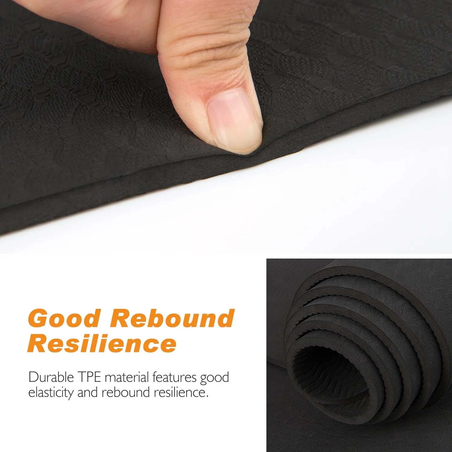 Best Workout Matt Absorbent Yoga Exercise Mat 6Mm Thick Yoga Mats For Men Women And Kids Carpet Exercise