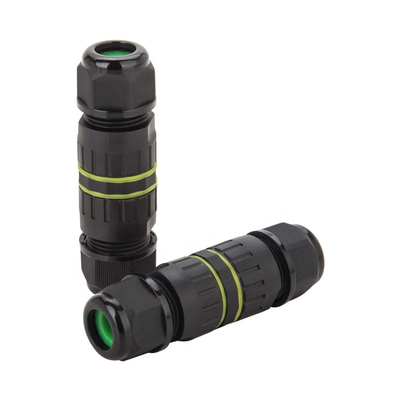 светодиодные ленты Солнечный открытый Кабель клеммный блок переборки пейзаж IP68 водонепроницаемый электрические провода разъем