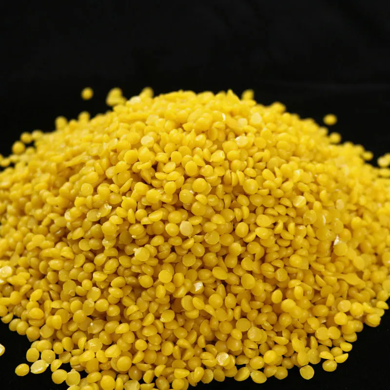 Wholesale Food Grade Natural Non Toxic Yellow Granular Organic Beeswax for Candle Making