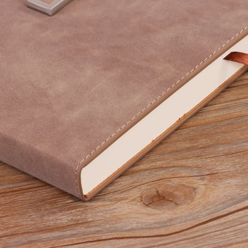 Hot Sale Business Office A5 Pu Leather Diary Journal Notebook