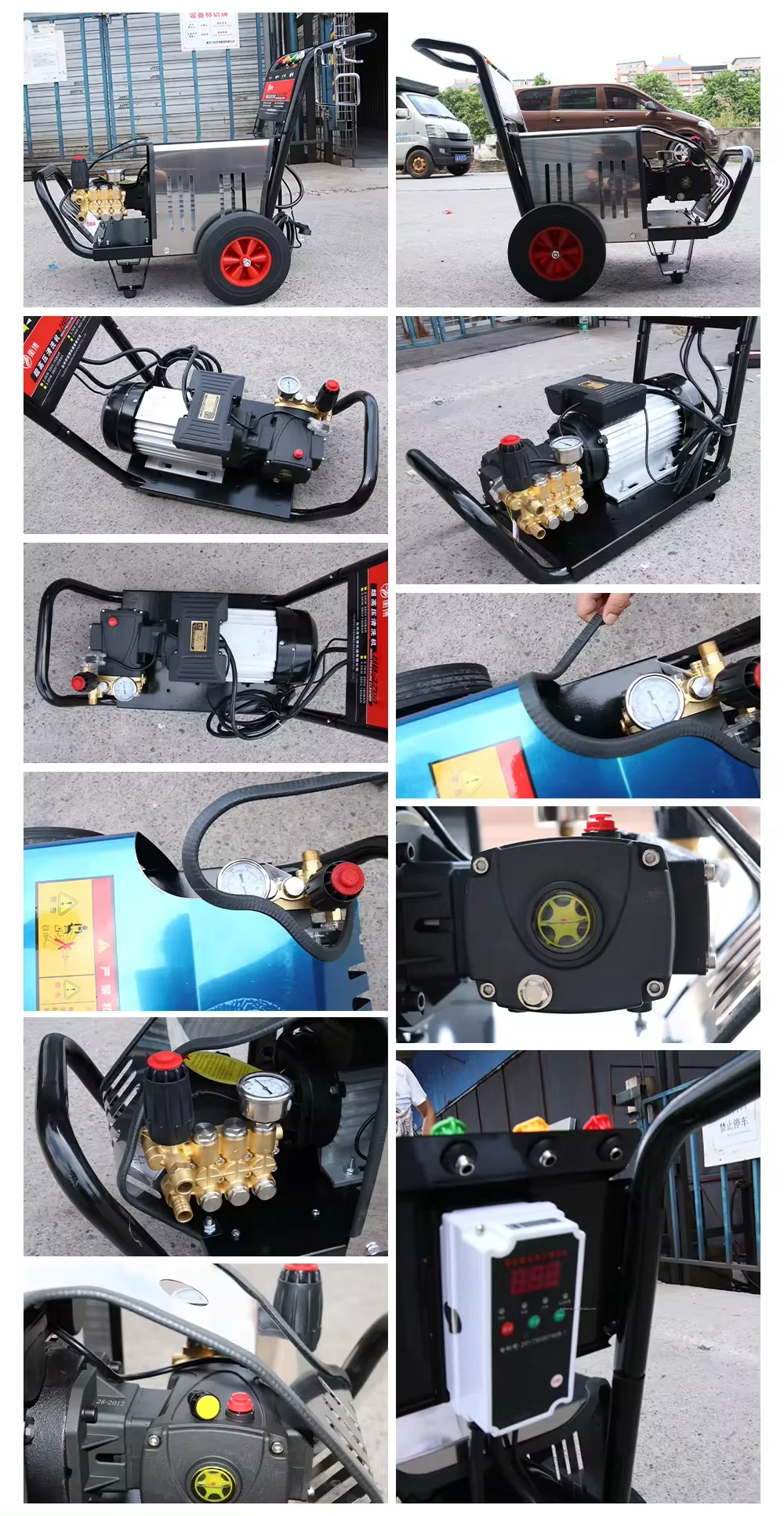 High Automatic Pressure Washer 4000 Psi Jet Cleaner With Commercial Electric Power Water Car Wash Machine