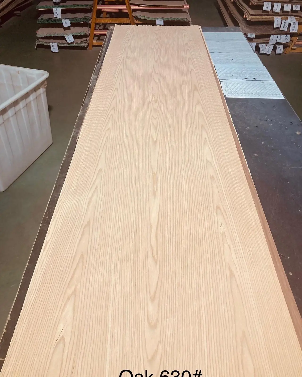 Kaiyuan Good Quality Engineered/Alpi/Recon Oak  Veneer For Furniture/Hotel Design