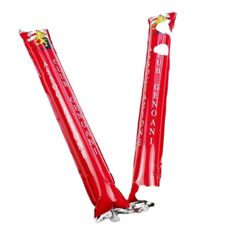 
inflatable clapper sticks, cheering thunder stick, bangbang stick 