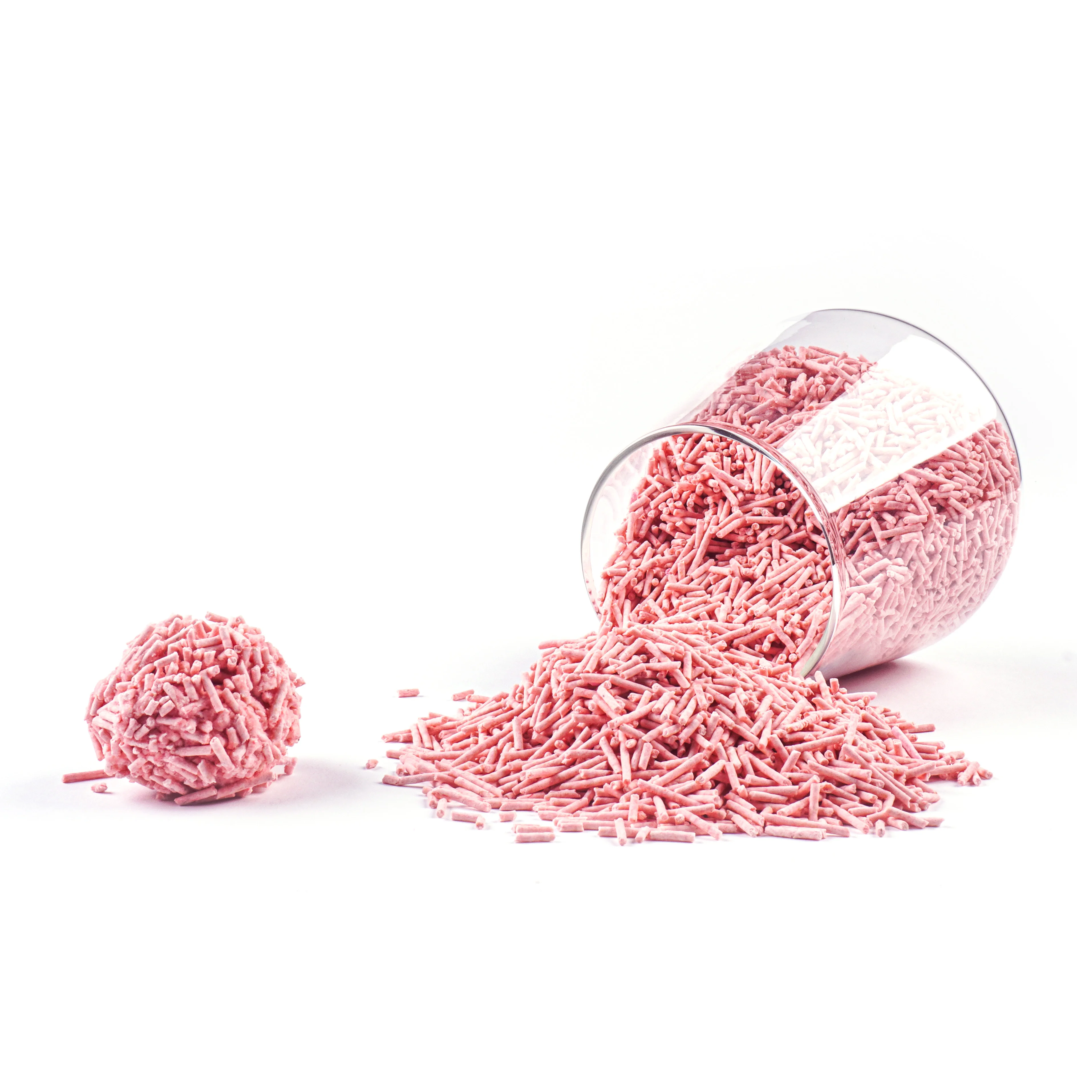 Lavender Scented Tofu Cat Litter Odour Control Dust-Free Pea Fibre Corn Starch Natural Zeolite Flushable Sustainable Cat Litter