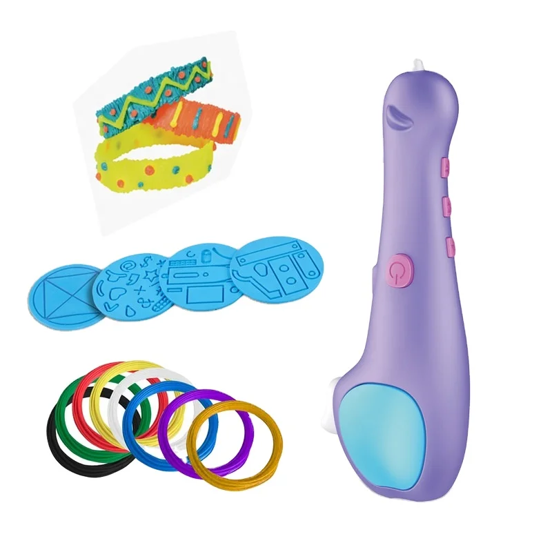 Wholesale hot educational low temperature Colorful Stereoscopic Drawing 3D Printing Pen 3D Pen for kids gift